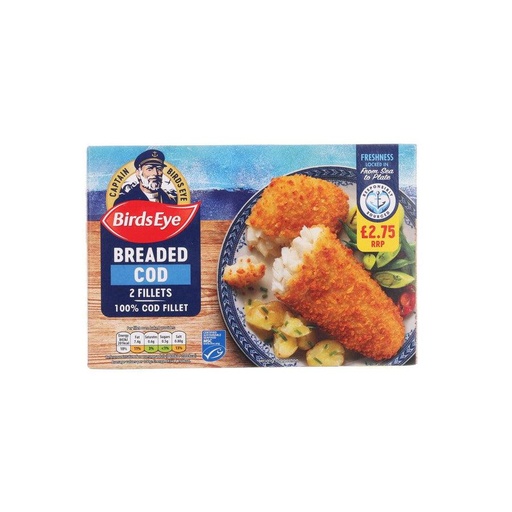 BIRDS EYE Breaded Cod Fillets (200g)