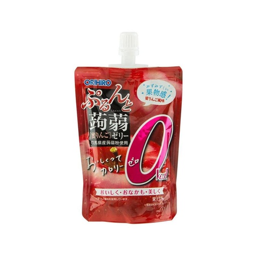 ORIHIRO Zero Calorie Konjac Jelly Drink - Honey Apple Flavor (130g)